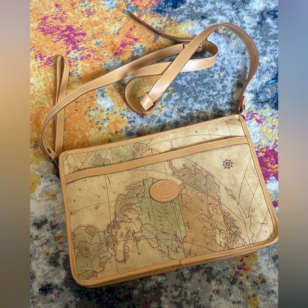 Vintage- ALLAN EDWARDS- MAP BAG